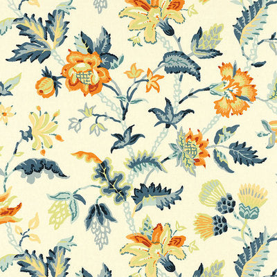 Schumacher Fabrics , a selection of fabrics such as velvet, damask, cotton, silk, linen and sheers.