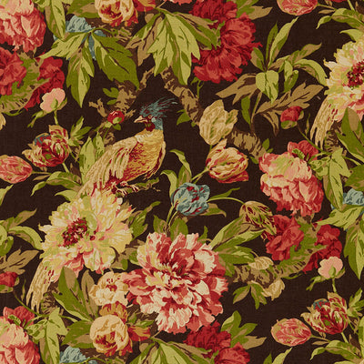 SCHUMACHER FABRICS -173830-ASHBOURNE PEONY