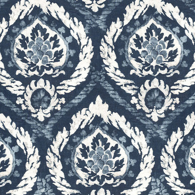 Schumacher Fabrics , a selection of fabrics such as velvet, damask, cotton, silk, linen and sheers.