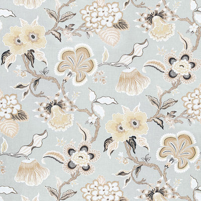 Schumacher Fabrics , a selection of fabrics such as velvet, damask, cotton, silk, linen and sheers.