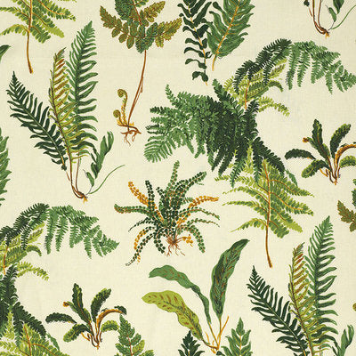 Schumacher Fabrics , a selection of fabrics such as velvet, damask, cotton, silk, linen and sheers.