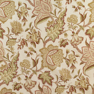 Schumacher Fabrics , a selection of fabrics such as velvet, damask, cotton, silk, linen and sheers.