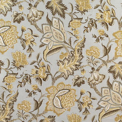Schumacher Fabrics , a selection of fabrics such as velvet, damask, cotton, silk, linen and sheers.