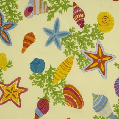 ROBERT ALLEN FABRICS-BEACH BONGO -MULTI