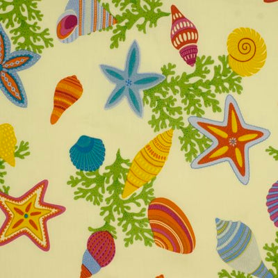 ROBERT ALLEN FABRICS-BEACH BONGO -MULTI