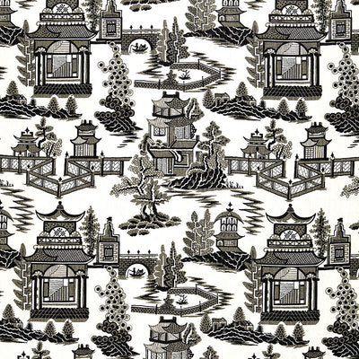 Schumacher Fabrics , a selection of fabrics such as velvet, damask, cotton, silk, linen and sheers.