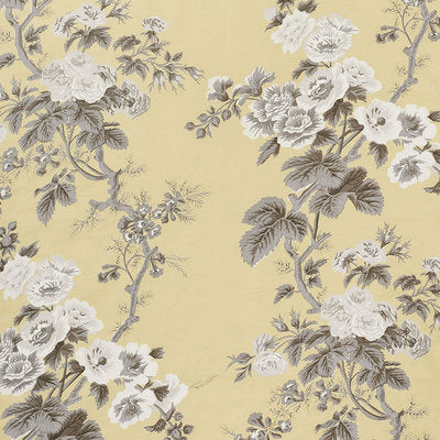 Schumacher Fabrics , a selection of fabrics such as velvet, damask, cotton, silk, linen and sheers.