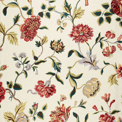 Schumacher Fabrics , a selection of fabrics such as velvet, damask, cotton, silk, linen and sheers.