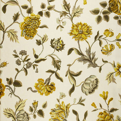 SCHUMACHER FABRICS -174521-AVEBURY FLORAL VINE