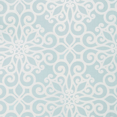 SCHUMACHER FABRICS -174560-ROSEGATE EMBROIDERED PRINT