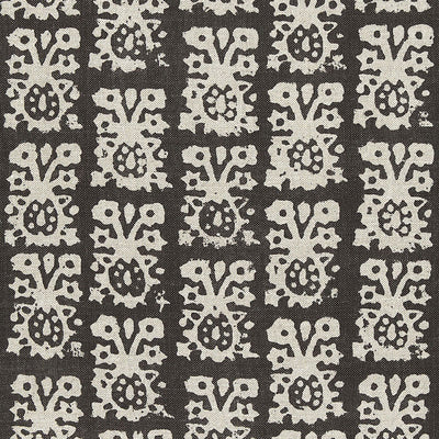 SCHUMACHER FABRICS -174630-JAKARTA LINEN PRINT