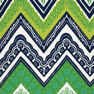 SCHUMACHER FABRICS -174741-TANGIER FRAME PRINT