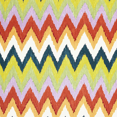SCHUMACHER FABRICS -174821-ADRAS IKAT PRINT