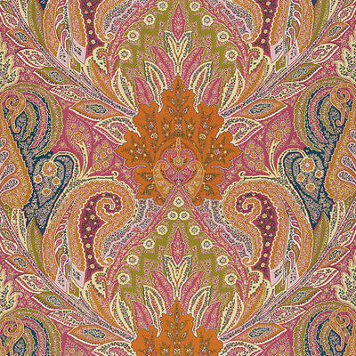 SCHUMACHER FABRICS -174880-CAMBAY PAISLEY PRINT
