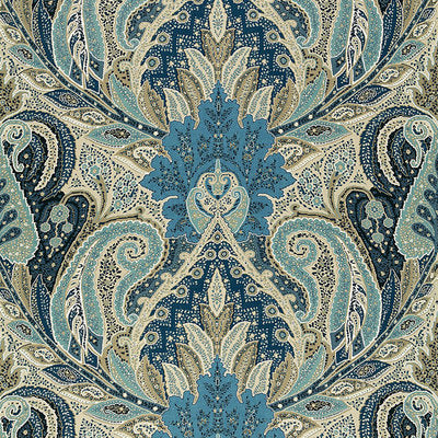 Schumacher Fabrics , a selection of fabrics such as velvet, damask, cotton, silk, linen and sheers.