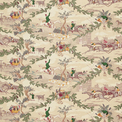 SCHUMACHER FABRICS -175140-ASTON MANOR PRINT