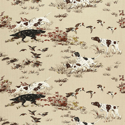 Schumacher Fabrics , a selection of fabrics such as velvet, damask, cotton, silk, linen and sheers.