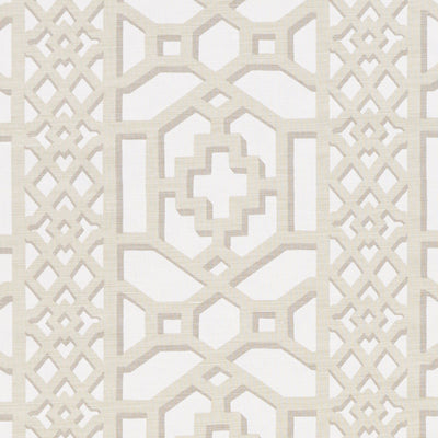 SCHUMACHER FABRICS -175744-ZANZIBAR TRELLIS MATTE