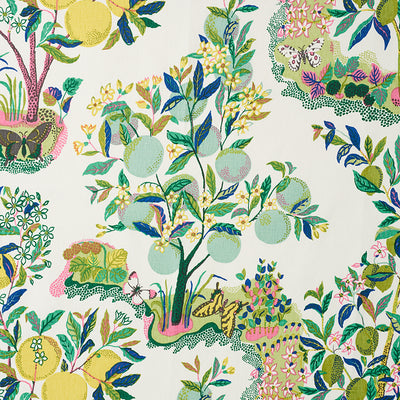 SCHUMACHER FABRICS -175762-CITRUS GARDEN
