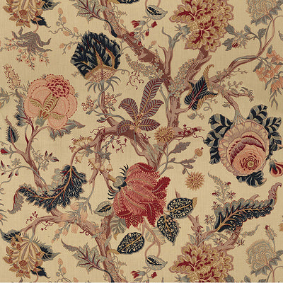 SCHUMACHER FABRICS -175780-INDIAN ARBRE