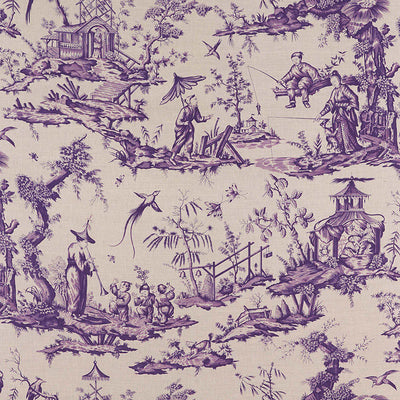 SCHUMACHER FABRICS -175801-SHENGYOU TOILE