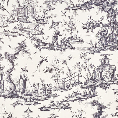 SCHUMACHER FABRICS -175806-SHENGYOU TOILE