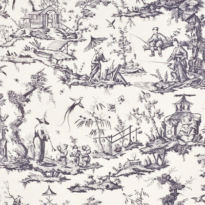 Schumacher Fabrics , a selection of fabrics such as velvet, damask, cotton, silk, linen and sheers.
