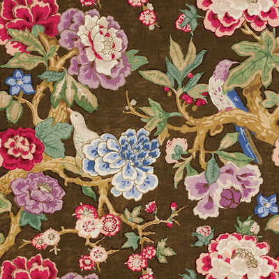 SCHUMACHER FABRICS -175870-BERMUDA BLOSSOMS