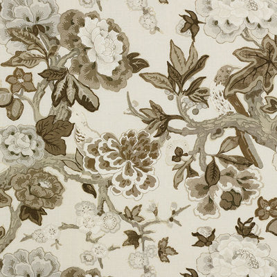 Schumacher Fabrics , a selection of fabrics such as velvet, damask, cotton, silk, linen and sheers.