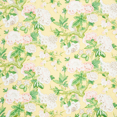 Schumacher Fabrics , a selection of fabrics such as velvet, damask, cotton, silk, linen and sheers.