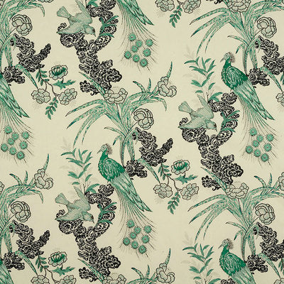Schumacher Fabrics , a selection of fabrics such as velvet, damask, cotton, silk, linen and sheers.