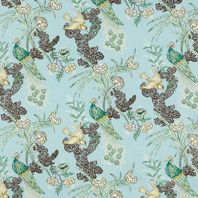 SCHUMACHER FABRICS -175912-PEACOCK