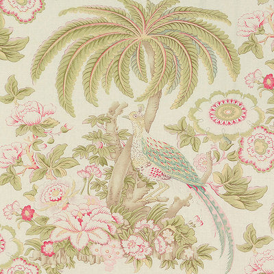 Schumacher Fabrics , a selection of fabrics such as velvet, damask, cotton, silk, linen and sheers.