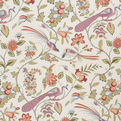 Schumacher Fabrics , a selection of fabrics such as velvet, damask, cotton, silk, linen and sheers.