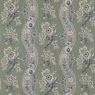 Schumacher Fabrics , a selection of fabrics such as velvet, damask, cotton, silk, linen and sheers.