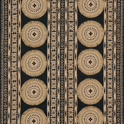 SCHUMACHER FABRICS -176000-BORA BORA PRINT EMBELLISHED