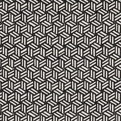 SCHUMACHER FABRICS -176043-TUMBLING BLOCKS