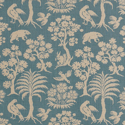SCHUMACHER FABRICS -176174-WOODLAND SILHOUETTE