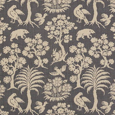 SCHUMACHER FABRICS -176175-WOODLAND SILHOUETTE