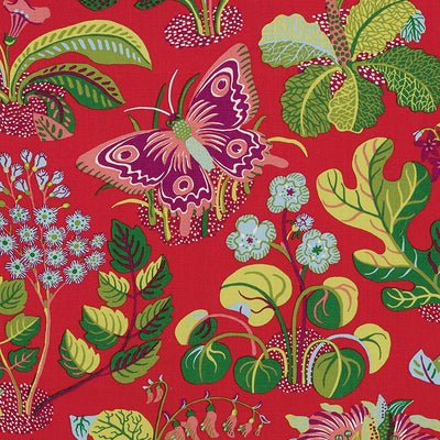 SCHUMACHER FABRICS -176180-EXOTIC BUTTERFLY