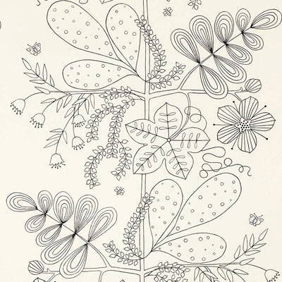 SCHUMACHER FABRICS -176204-BLOMMEN PRINT