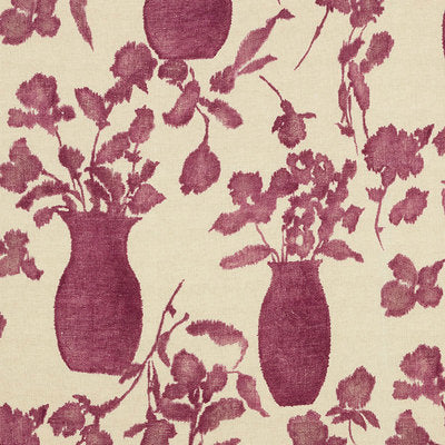 Schumacher Fabrics , a selection of fabrics such as velvet, damask, cotton, silk, linen and sheers.