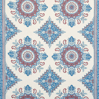 Schumacher Fabrics , a selection of fabrics such as velvet, damask, cotton, silk, linen and sheers.
