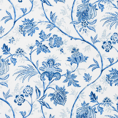 Schumacher Fabrics , a selection of fabrics such as velvet, damask, cotton, silk, linen and sheers.
