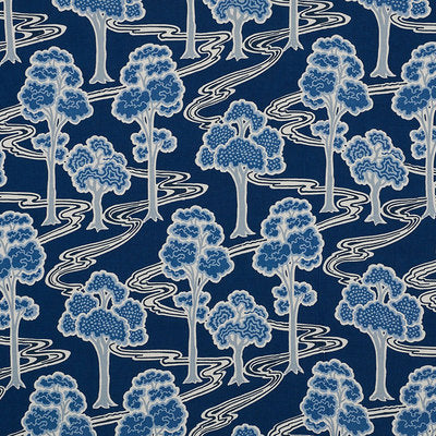 Schumacher Fabrics , a selection of fabrics such as velvet, damask, cotton, silk, linen and sheers.