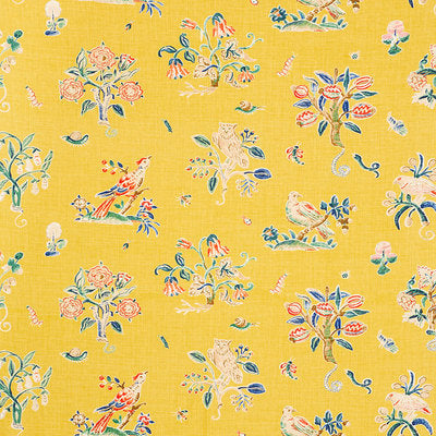 Schumacher Fabrics , a selection of fabrics such as velvet, damask, cotton, silk, linen and sheers.