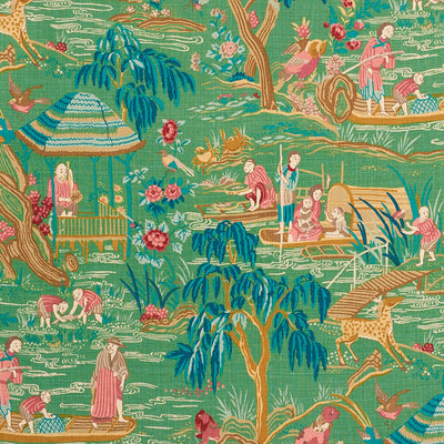 SCHUMACHER FABRICS -176770-YANGTZE RIVER