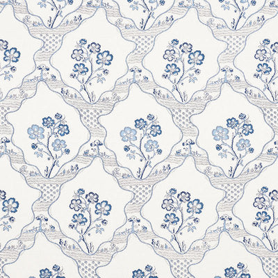 Schumacher Fabrics , a selection of fabrics such as velvet, damask, cotton, silk, linen and sheers.