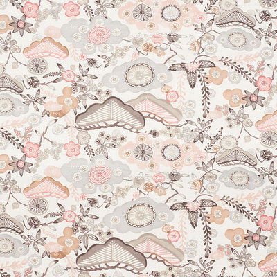 Schumacher Fabrics , a selection of fabrics such as velvet, damask, cotton, silk, linen and sheers.