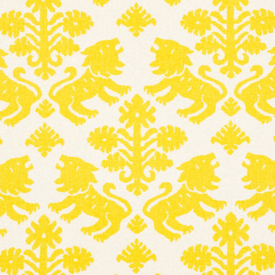 Schumacher Fabrics , a selection of fabrics such as velvet, damask, cotton, silk, linen and sheers.